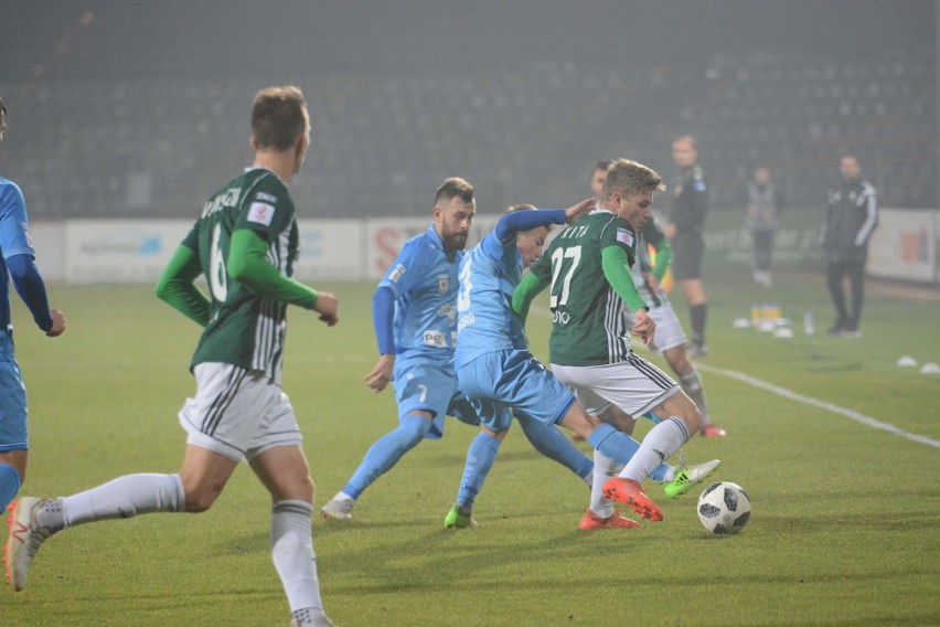 Olimpia Grudziądz wygrała z Błękitnymi Stargard [wideo, zdjęcia]