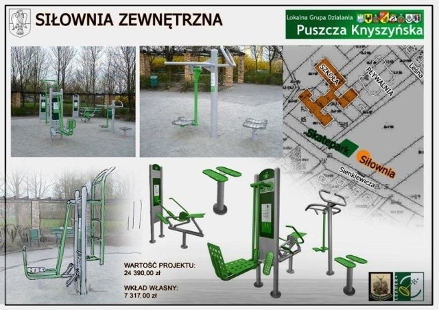 Siłownia rekreacyjna będzie w pobliżu szkoły i pływalni