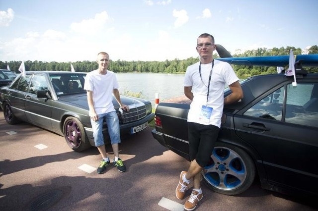 Łukasz i Hubert Kojara z Szydłowca należą do Klubu Mercedes Radom