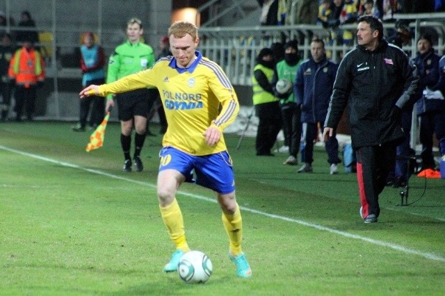 Marcin Radzewicz został wybrany najlepszym graczem meczu z Cracovią