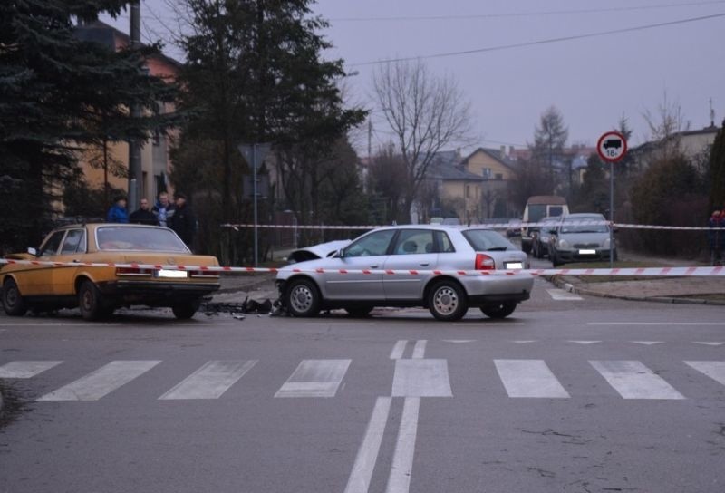 Kierujący nie ustąpił pierwszeństwa przejazdu, jadącej z...