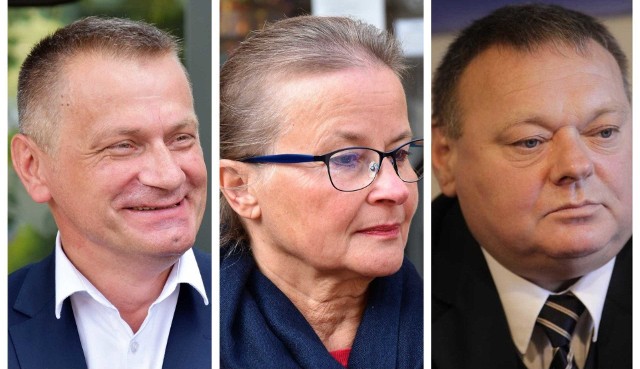 Nowi senatorowie: Beniamin Godyla i Danuta Jazłowiecka (KO), Jerzy Czerwiński (PiS).