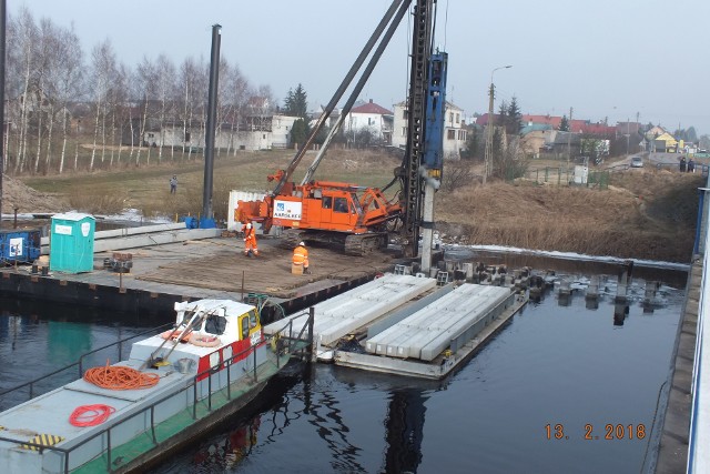 168 metrów długości, 13,6 metrów szerokości. Taki będzie nowy most na rzece Narew.