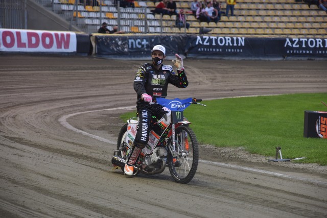 Niels Kristian Iversen podczas Grand Prix na torze w Gorzowie w ub. roku