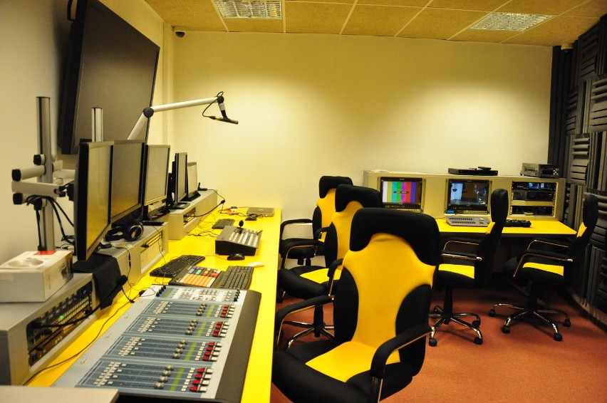 Studio radiowe w Inkubatorze Medialno-Artystycznym w ACK...