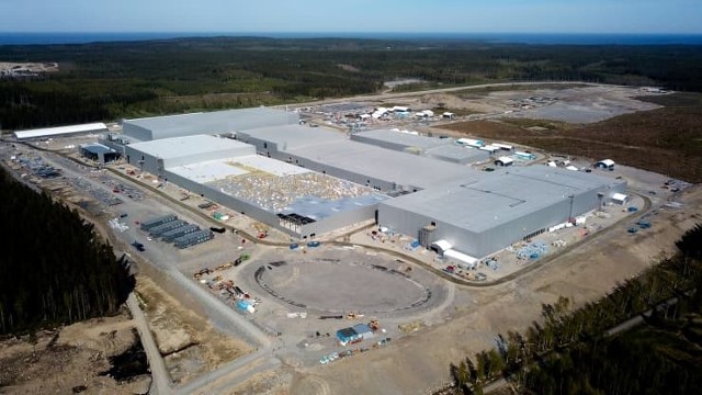 Fabryka w Skelleftea w 2021 r.