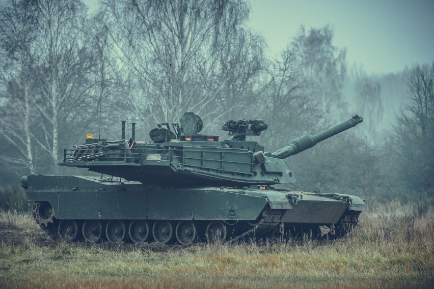 Czołg produkcji amerykańskiej Abrams. Polska kupiła 116...