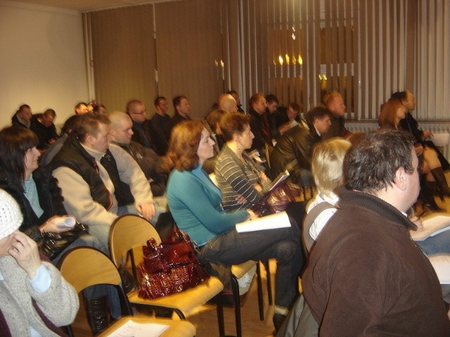 W spotkaniu na temat projektu wzięło udział kilkadziesiąt osób.