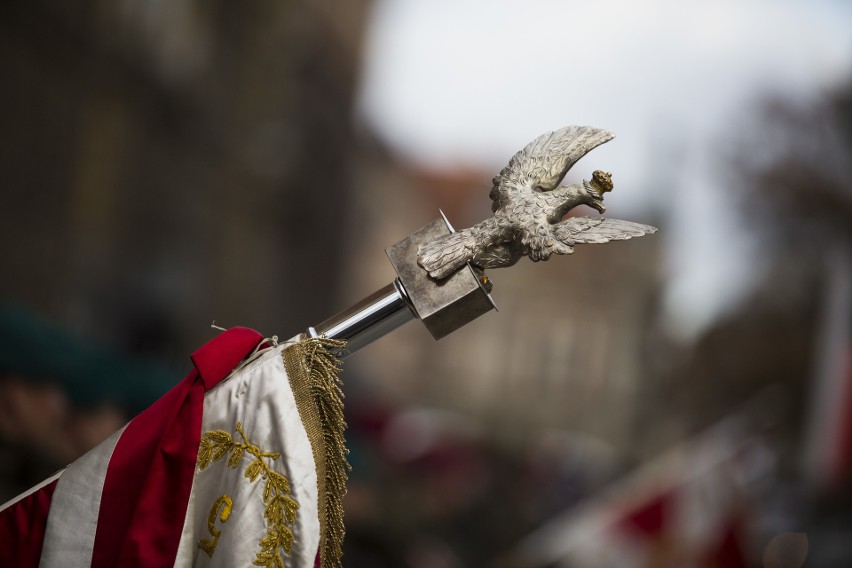 Święto Niepodległości 2017 na placu Matejki w Krakowie