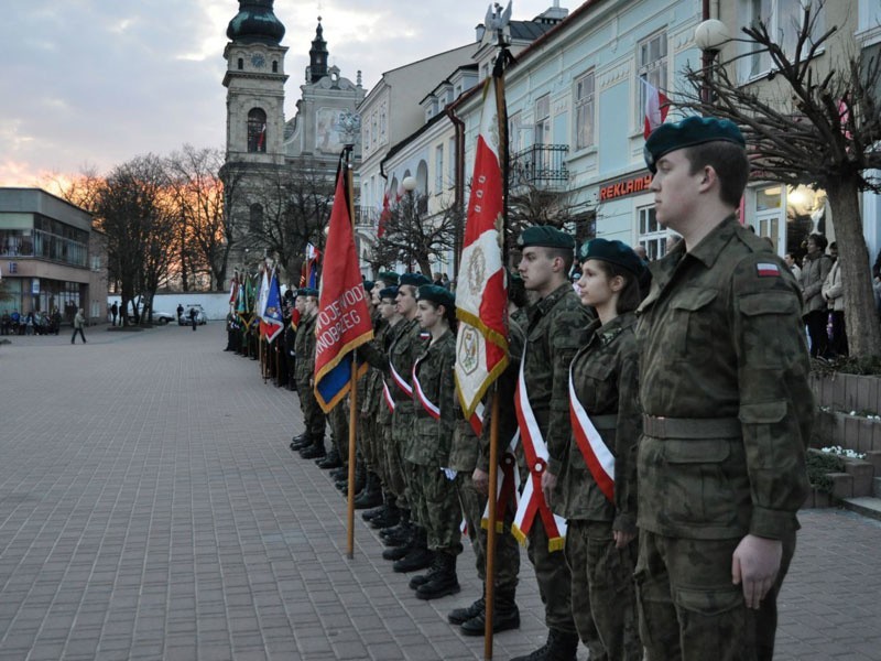 Uroczystości zalobne w Tarnobrzegu...