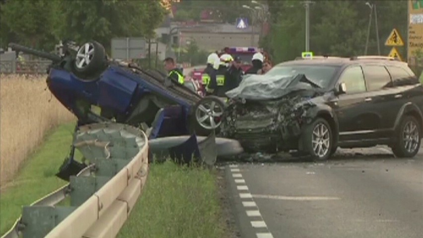 Wypadek pod Kołem. W Brdowie zginęło pięć osób, jedna jest...