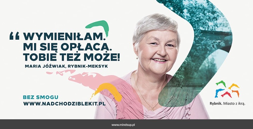 Rybnik: Nadchodzi błękit czyli nowa kampania walki ze smogiem [BILLBOARDY]