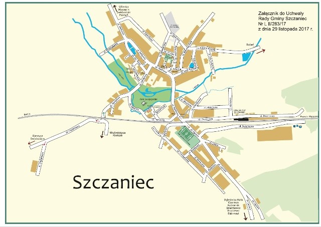 Ulice w Szczańcu będą miały nazwy