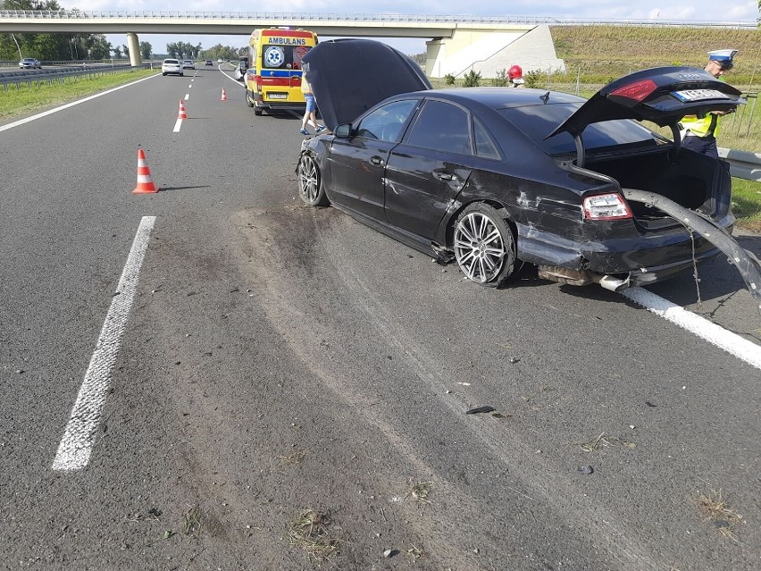 Wypadek na trasie Gniezno-Bydgoszcz