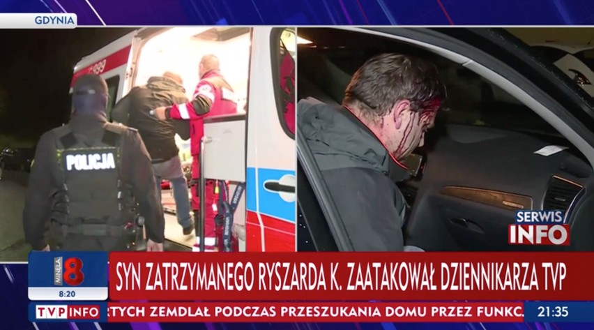 Zaatakował operatora TVP Gdańsk, ale nie zostanie tymczasowo aresztowany. Sąd nie uwzględnił wniosku prokuratury