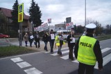 Olkusz. Protest przeciwko przebiegowi obwodnicy [ZDJĘCIA]