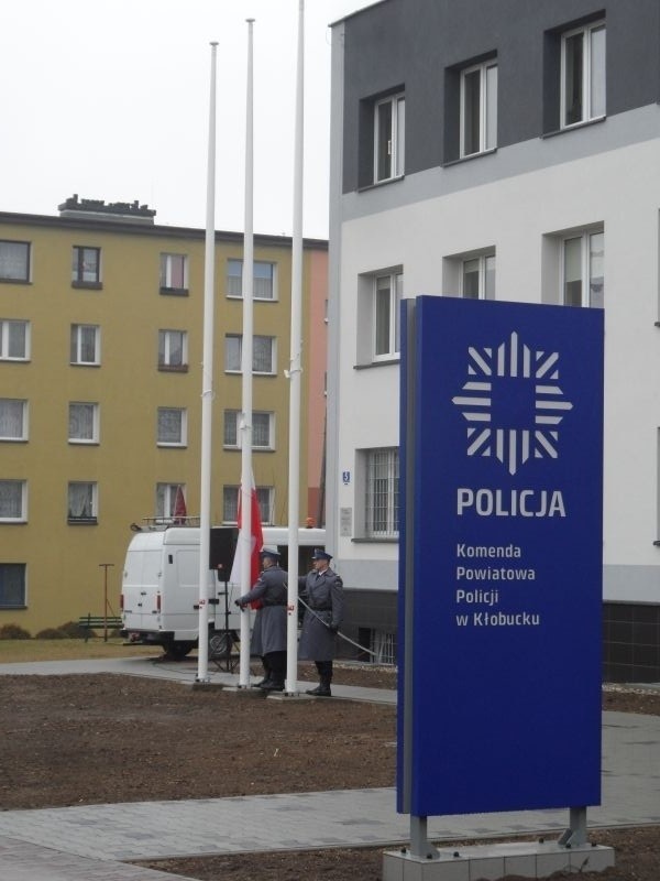 Kłobuck. Komenda policji wygląda jak nowa.