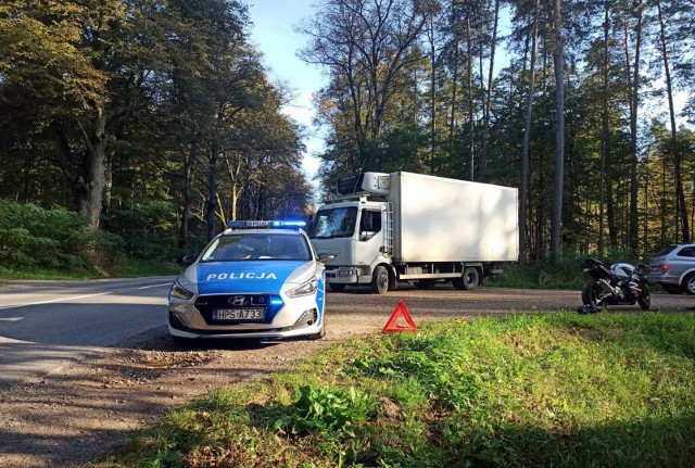 Na miejscu poniedziałkowego wypadku w Woli Osowej