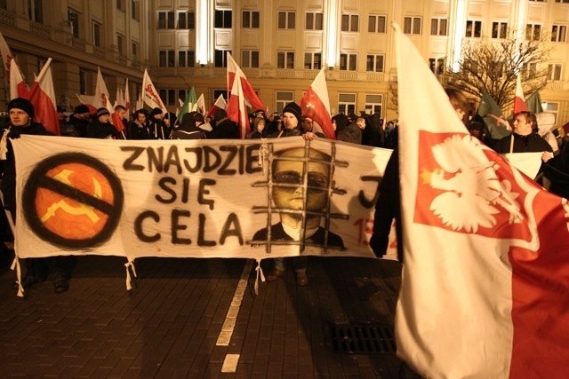 Marsz niepodległości w Rzeszowie...