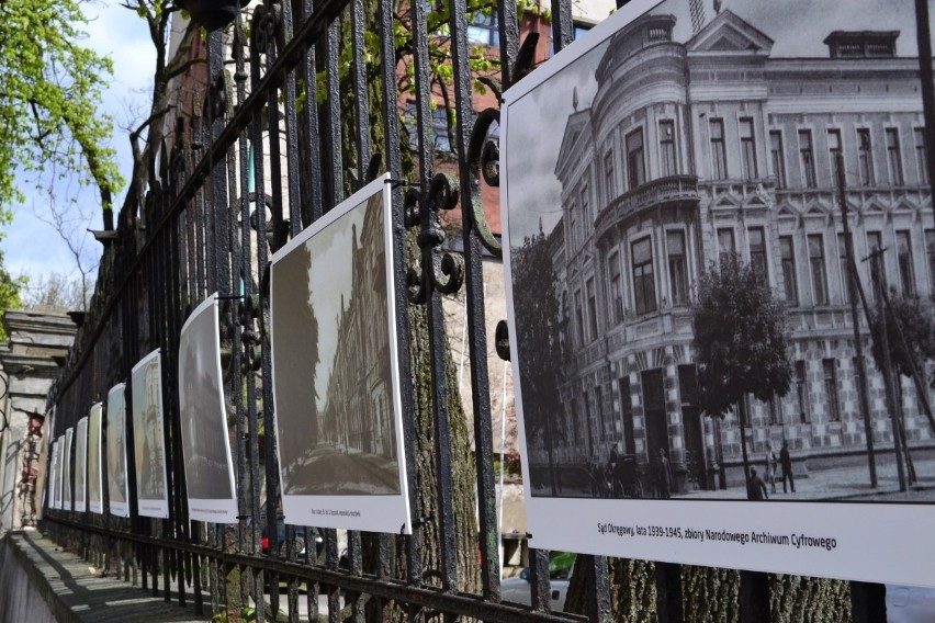 Wystawa o ulicy Piłsudskiego na ulicy Piłsudskiego w Radomiu