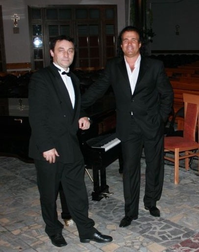 Robert Grudzień (z lewej) i Marek Torzewski zagrają razem w najbliższą sobotę, 15 sierpnia.