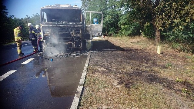 Do pożaru samochodu ciężarowego doszło we wtorek, 3 września, na drodze Zielona Góra - Nowogród Bobrzański.Na miejsce zdarzenia przyjechała straż pożarna. Przed godz. 11.00 ciężarówka została już ugaszona. Na drodze utworzył się ogromny korek.Zobacz też: Piętrowy parking przy Palmiarni w Zielonej Górze