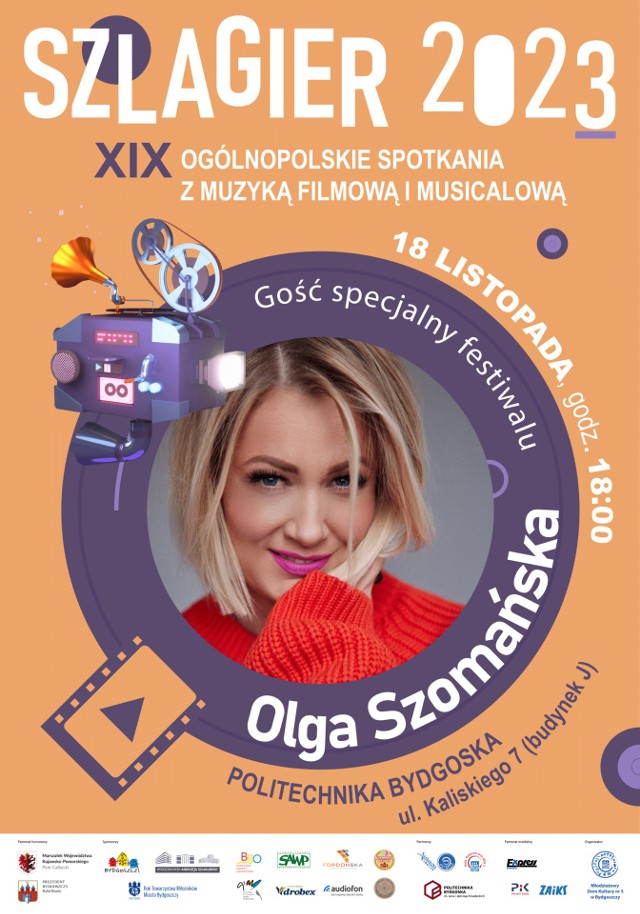 Przesłuchania konkursowe w ramach XIX Ogólnopolskich Spotkań z Muzyką Filmową i Musicalową "Szlagier" odbędą się w sobotę, 18 listopada, o godz. 9. Spośród 45 finalistów jurorzy wytypują 9 laureatów, których usłyszymy podczas koncertu finałowego o godz. 8. Gościem specjalnym będzie Olga Szomańska.
