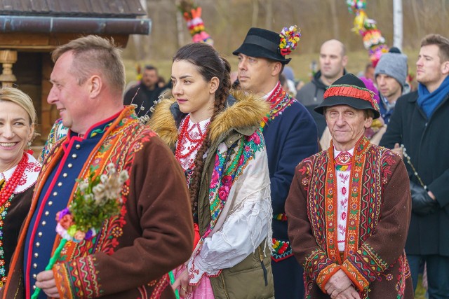 W niedzielę w sądeckim skansenie było niezwykle kolorowo