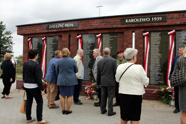 Obchody 84. rocznicy utworzenia obozu cywilnych ofiar II wojny światowej w Karolewie.