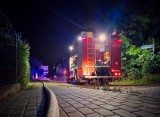 Pracowita noc pomorskich strażaków. Kilka wypadków na drogach przez śliską nawierzchnię