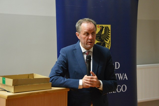 Marszałek województwa Pomorskiego Mieczysław Struk spotkał się z samorządowcami i mieszkańcami powiatu lęborskiego.