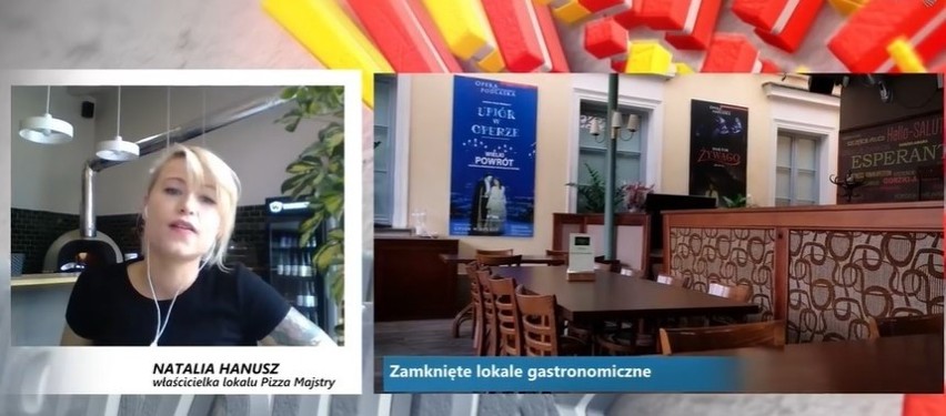 Natalia Hanusz w imieniu białostockiej branży gastro...