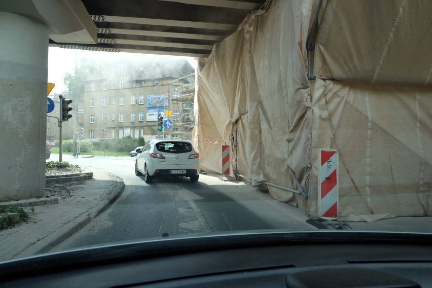 Nie będzie już utrudnień w rejonie wiaduktu przy połączeniu...