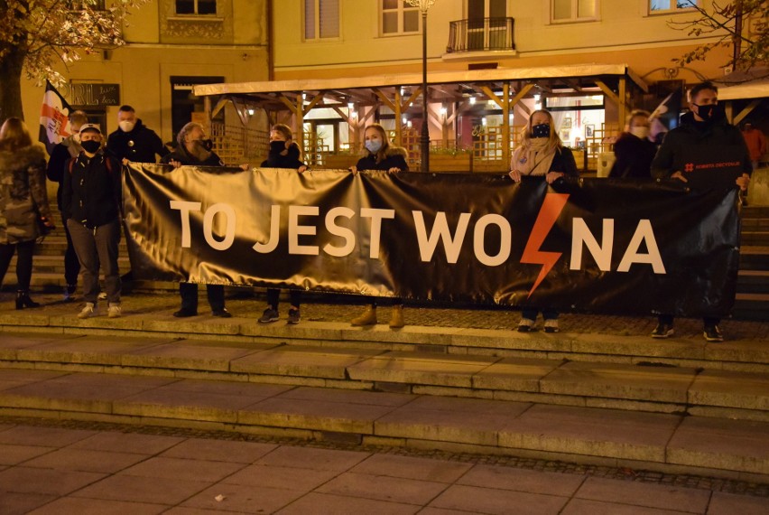 Protest Kobiet w Białymstoku - 9 listopada