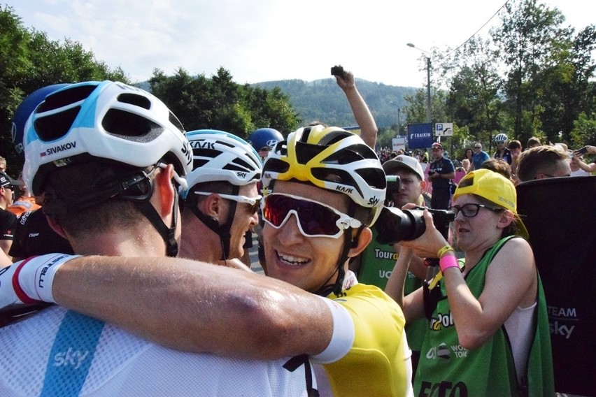 Michał Kwiatkowski wygrał etap Tour de Pologne w Bielsku-Białej. Polak umocnił się na pozycji lidera