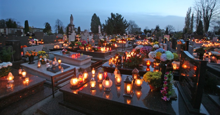 Cmentarz w Sosnowcu w okolicy al. Mireckiego