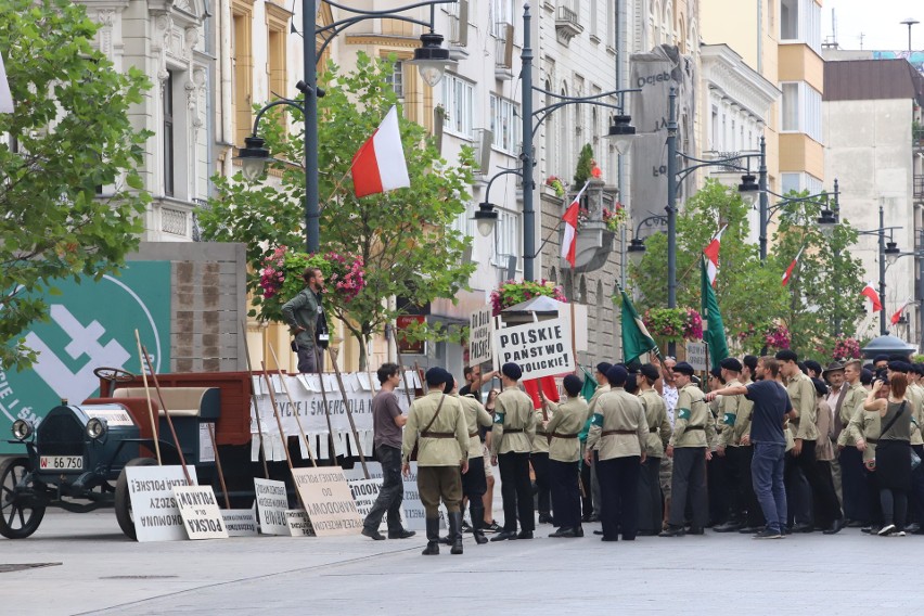 Zdjęcia do serialu "Król" powstają w centrum Łodzi