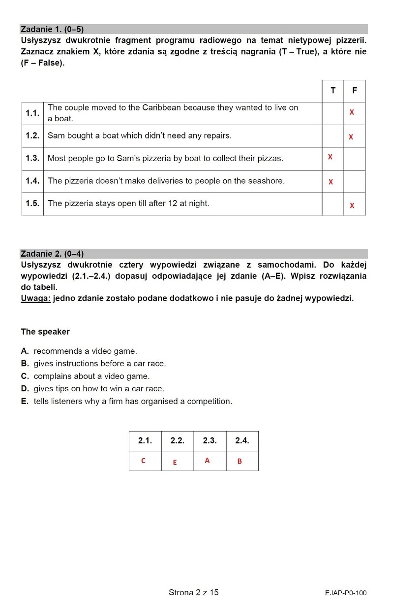 Matura 2022: Język angielski PODSTAWA Arkusze CKE i proponowane odpowiedzi. Jak wyglądał test maturalny z angielskiego 6.05.2022?