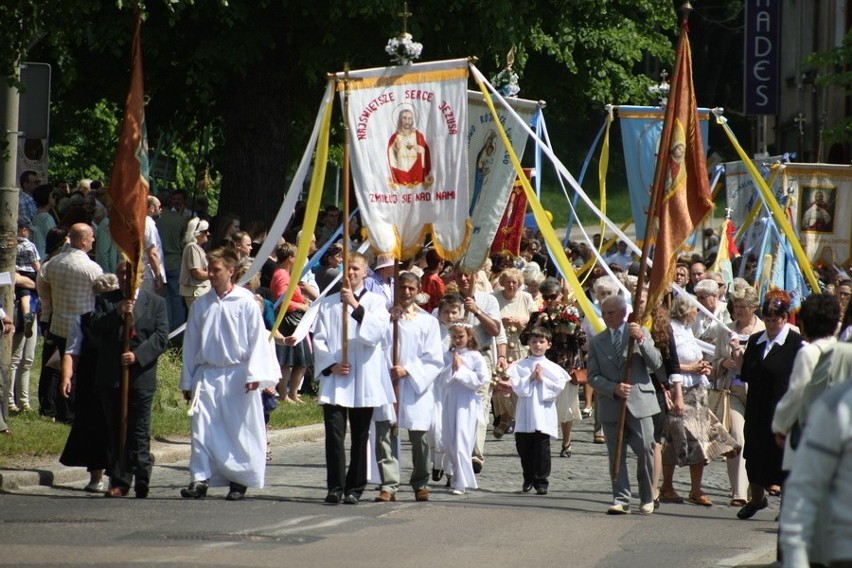 Procesja Bożego Ciała w Słupsku