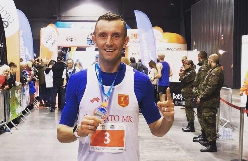 Łukasz Woźniak świetnie spisał się w Półmaratonie w Gdańsku.