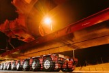 Największy element drugiego transportu maszyny TBM na Podkarpacie to napęd główny ważący 240 ton! [ZDJĘCIA]
