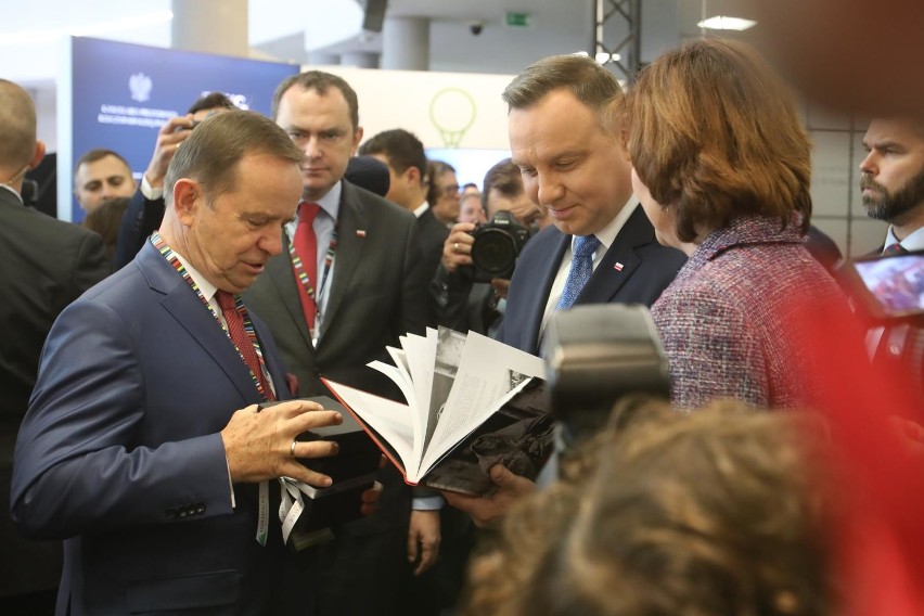 Prezydent Andrzej Duda, ministrowie, prezesi spółek,...