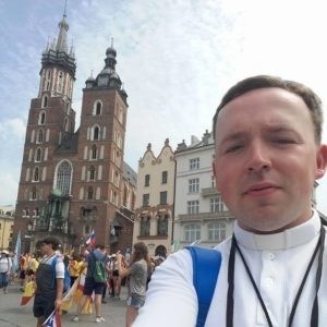 Frater Piotr Lichaczewski - przychodzi do parafii