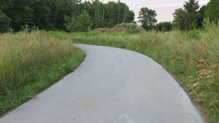 Tor dla rolkarzy i rowerzystów na Glinkach...