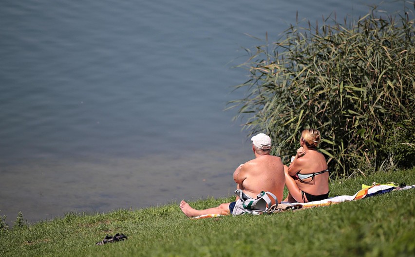 Wróciła dobra pogoda, do Kryspinowa zjechali znów plażowicze