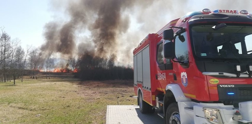 Pożar w Krakowie