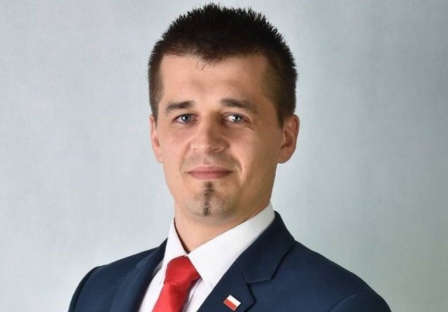 Wójt gminy Bogoria Marcin Adamczyk