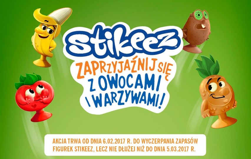 Stikeez w Lidlu bardzo podobne do Świeżaków z Biedronki....