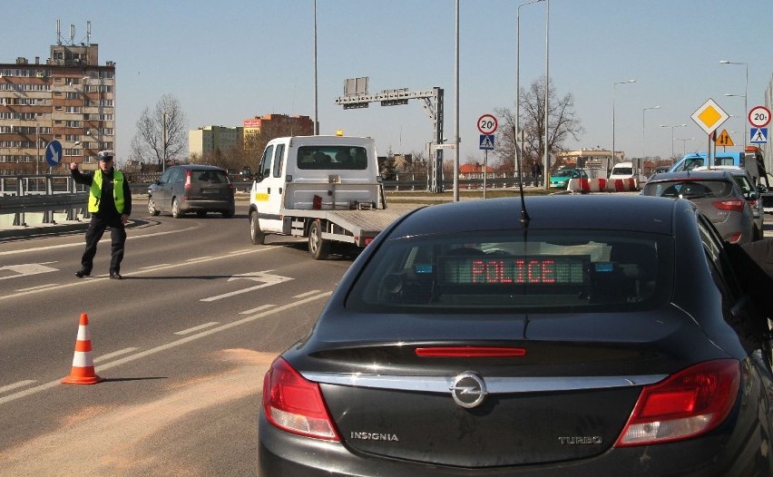 Wypadek na skrzyżowaniu w Kielcach 