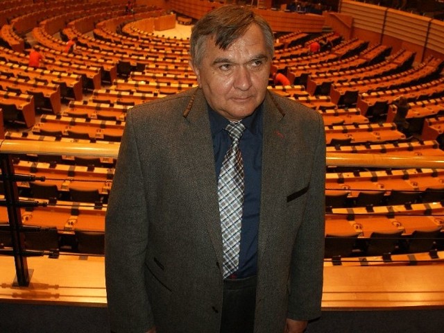 Henrykowi Niewczasowi bardzo podobało się wnętrze gmachu Parlamentu Europejskiego. 